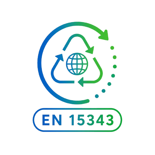 Certificación EN 15343 de plásticos reciclados